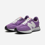 Women's Purple Retro Suede & Mesh Sneakers