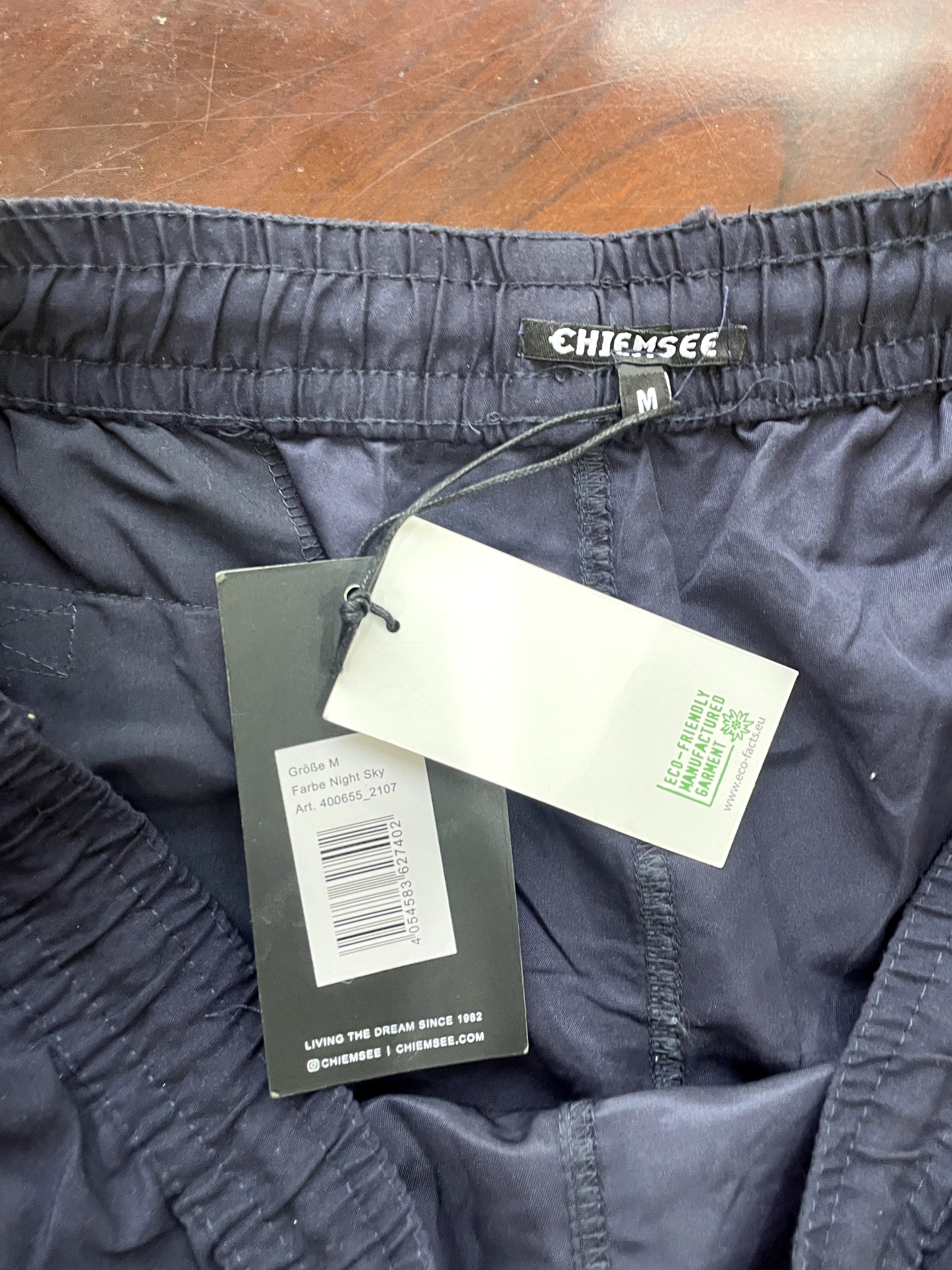 CHIEMSEE Navy Blue Sporty Drawstring Swim Shorts