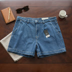 Esmara Mid-Blue Wash Straight Fit Denim Shorts