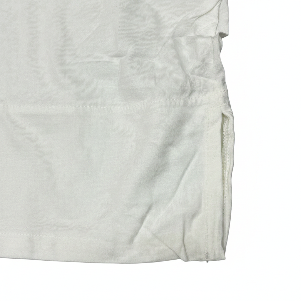 COS Women's Oversized White Cotton Pocket T-Shirt