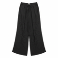 Esmara Women's Black Wide-Leg Viscose Trousers - Size L