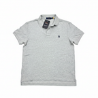 Polo Ralph Lauren Men's Grey Heather Pique Polo Shirt