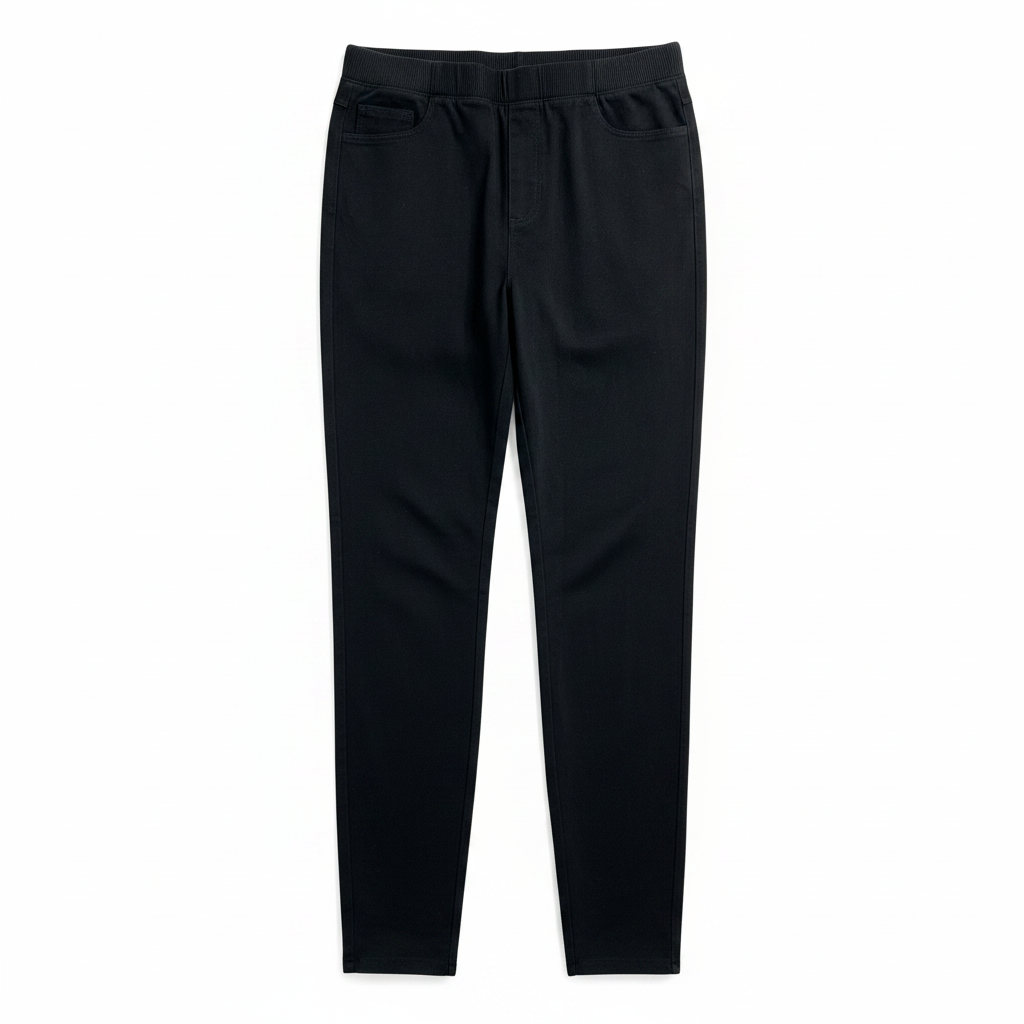 Esmara Women's Black Elastic Waist Slim Fit Jeggings