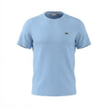 Women's Light Blue Relaxed Cotton Crew Neck T-Shirt