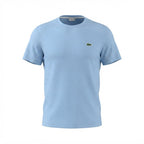Women's Light Blue Relaxed Cotton Crew Neck T-Shirt