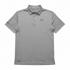 Men's Under Armour Heather Grey Performance Polo Shirt