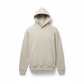 Men's Beige Pullover Hoodie Streetwear Sweatshirt
