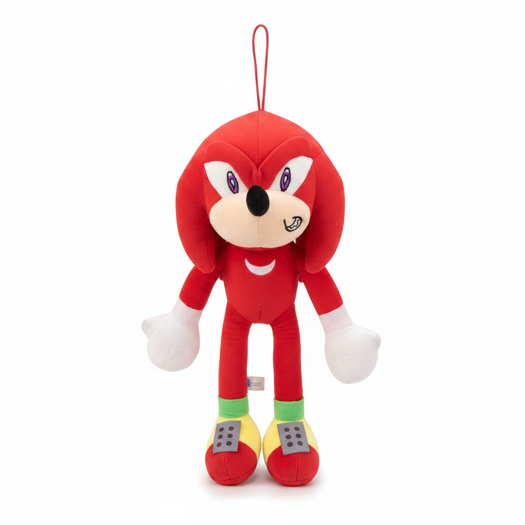 Sega Sonic the Hedgehog Knuckles Plush Stuffed Toy