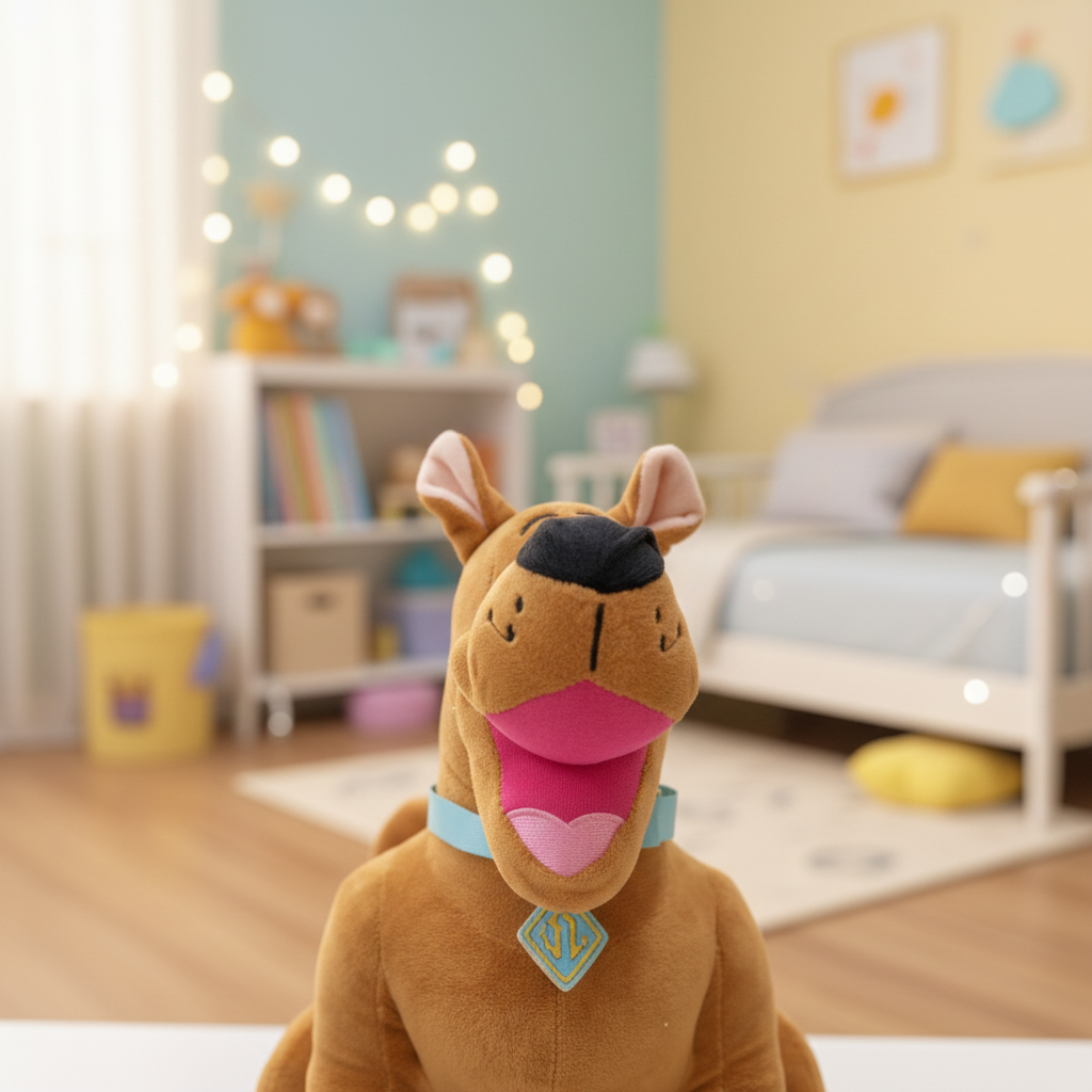 Scooby-Doo Plush Stuffed Animal Toy - Brown