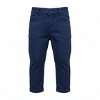 Babybol Minibol Kids Navy Blue Cotton Chino Pants - Smart Ca