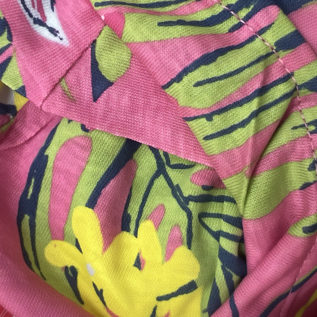 Esmara Women's Pink Tropical Print Cotton Short Set