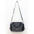 Coach Signature Canvas & Leather Shoulder Bag