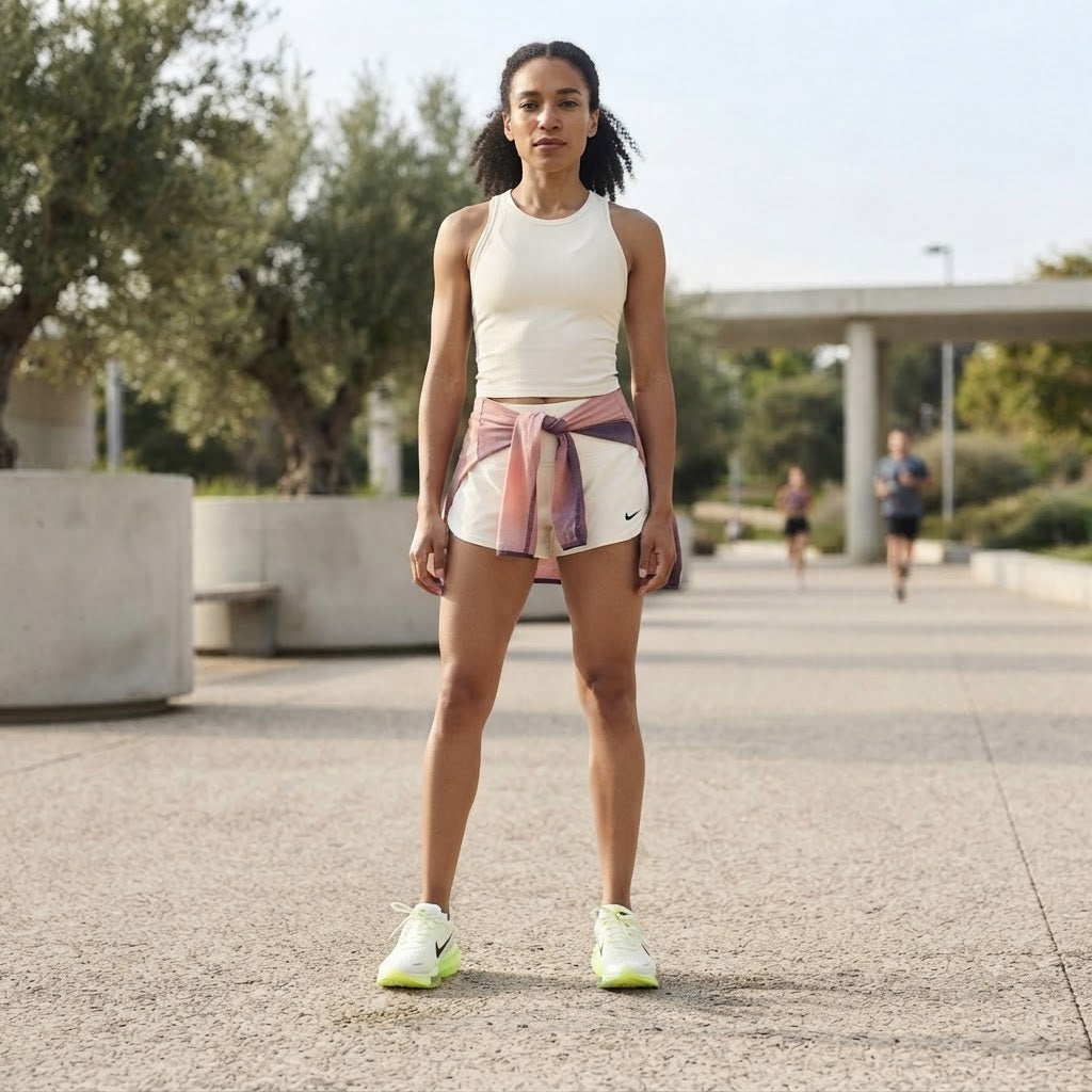 Nike Nike Air Zoom Vomero 16 Off-White Lime Sneaker