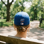 NY Mets 59FIFTY Fitted Hat Blue Size 7 5/8
