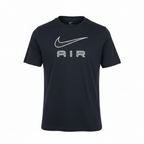 Nike Air Men's Black Loose Fit Graphic T-Shirt