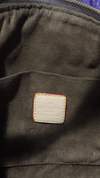 LOUIS VUITTON Monogram Canvas Crossbody Bag with Textile Str