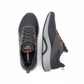 Reebok Men's Charcoal & Orange Athletic Sneakers - Size 12