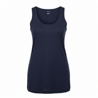Women's Navy Blue Scoop Neck Cotton Tank Top