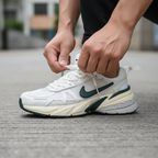 Nike P-6000 White and Green Men's Sneakers
