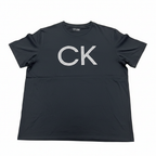 Calvin Klein Men's Black CK Logo Graphic T-Shirt - XL