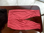 Coral Rose Elasticated Waist Ribbon Drawstring Pants