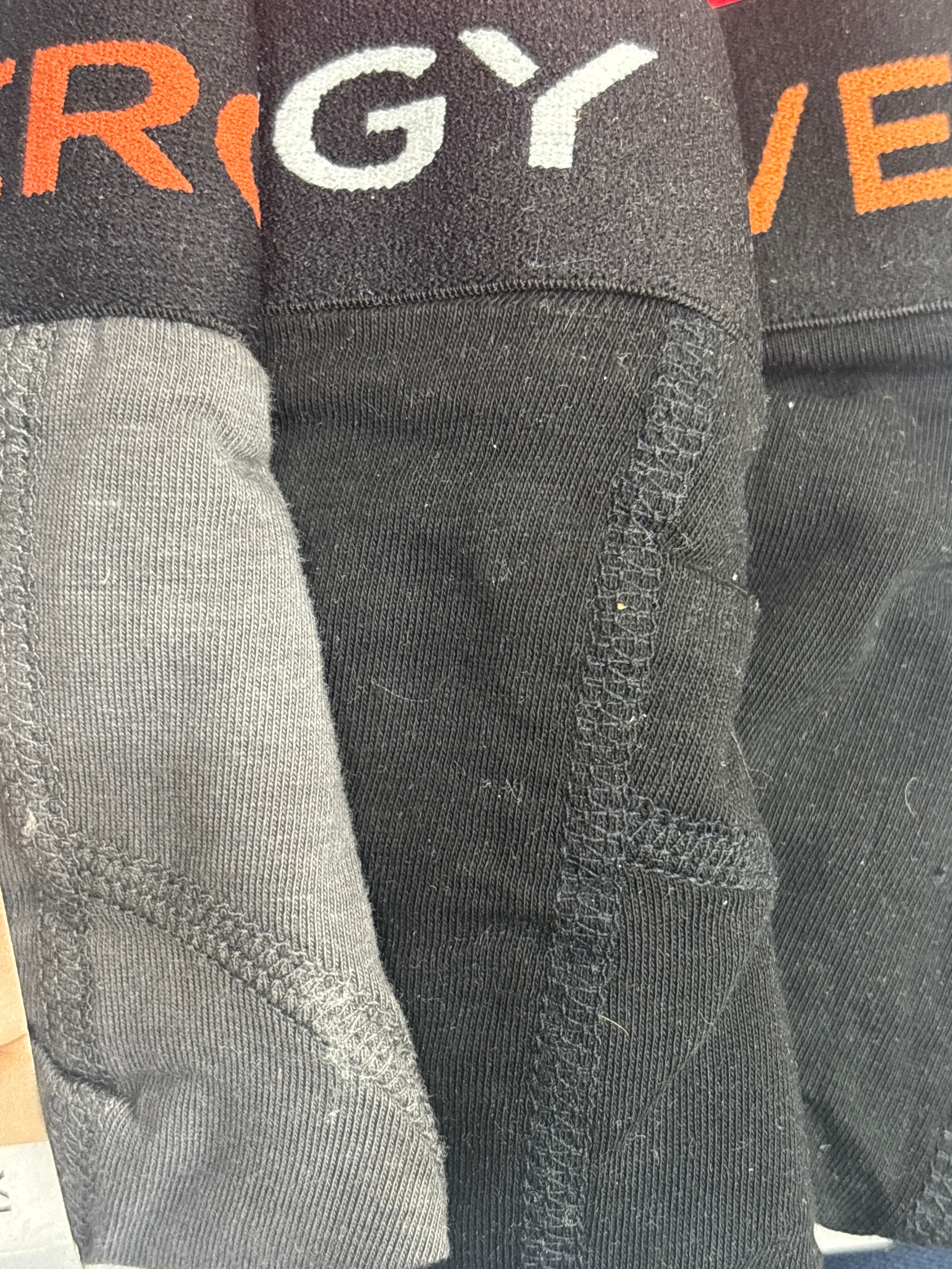 Livergy Men's Black Cotton Boxer Shorts