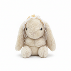 Premium Plush Bunny with Lace Bonnet Toy