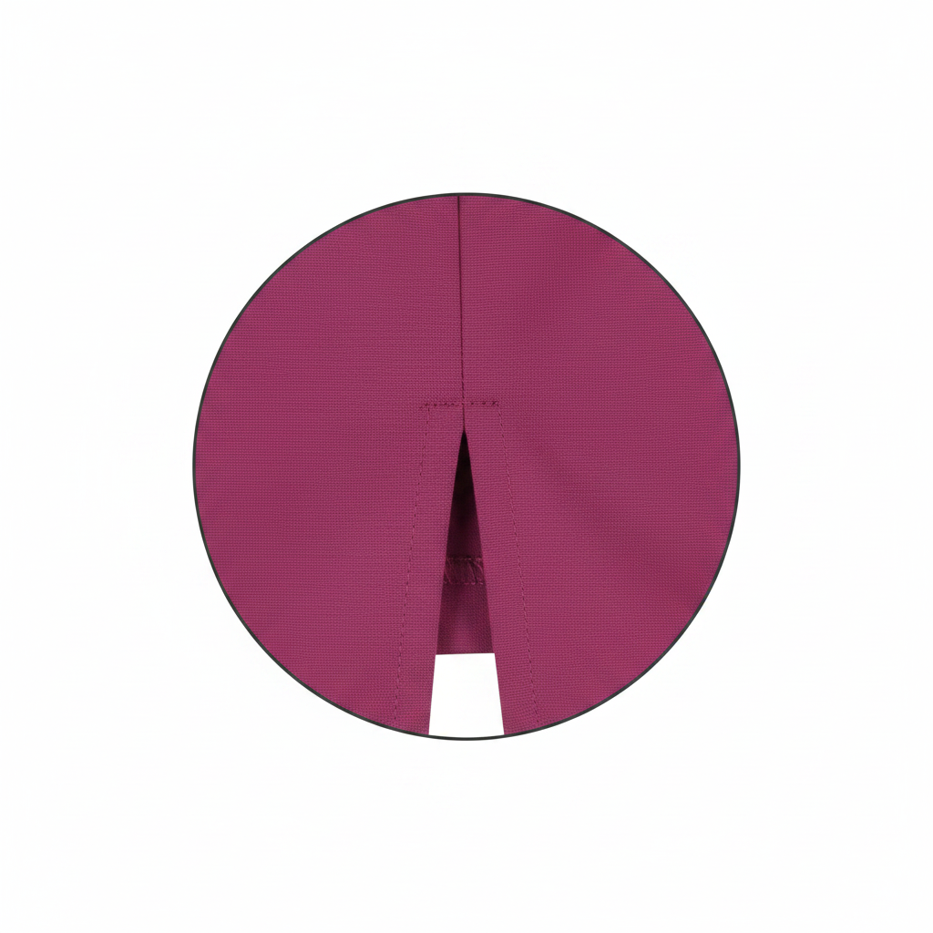 Esmara Women's Magenta Cotton T-Shirt with Side Slits