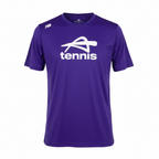 New Balance Men's Purple Tennis Performance T-Shirt