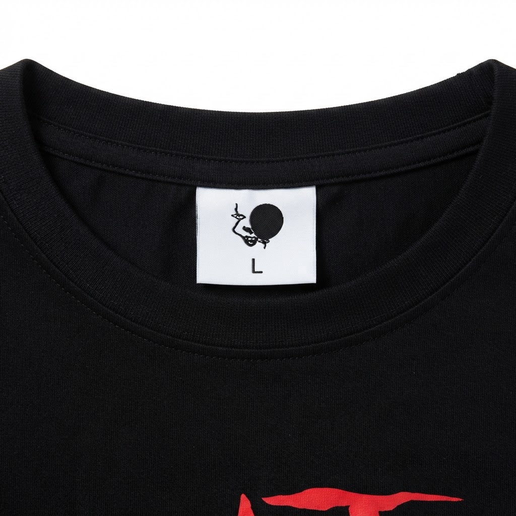 IT Women's Black Graphic IT Movie Clown T-Shirt