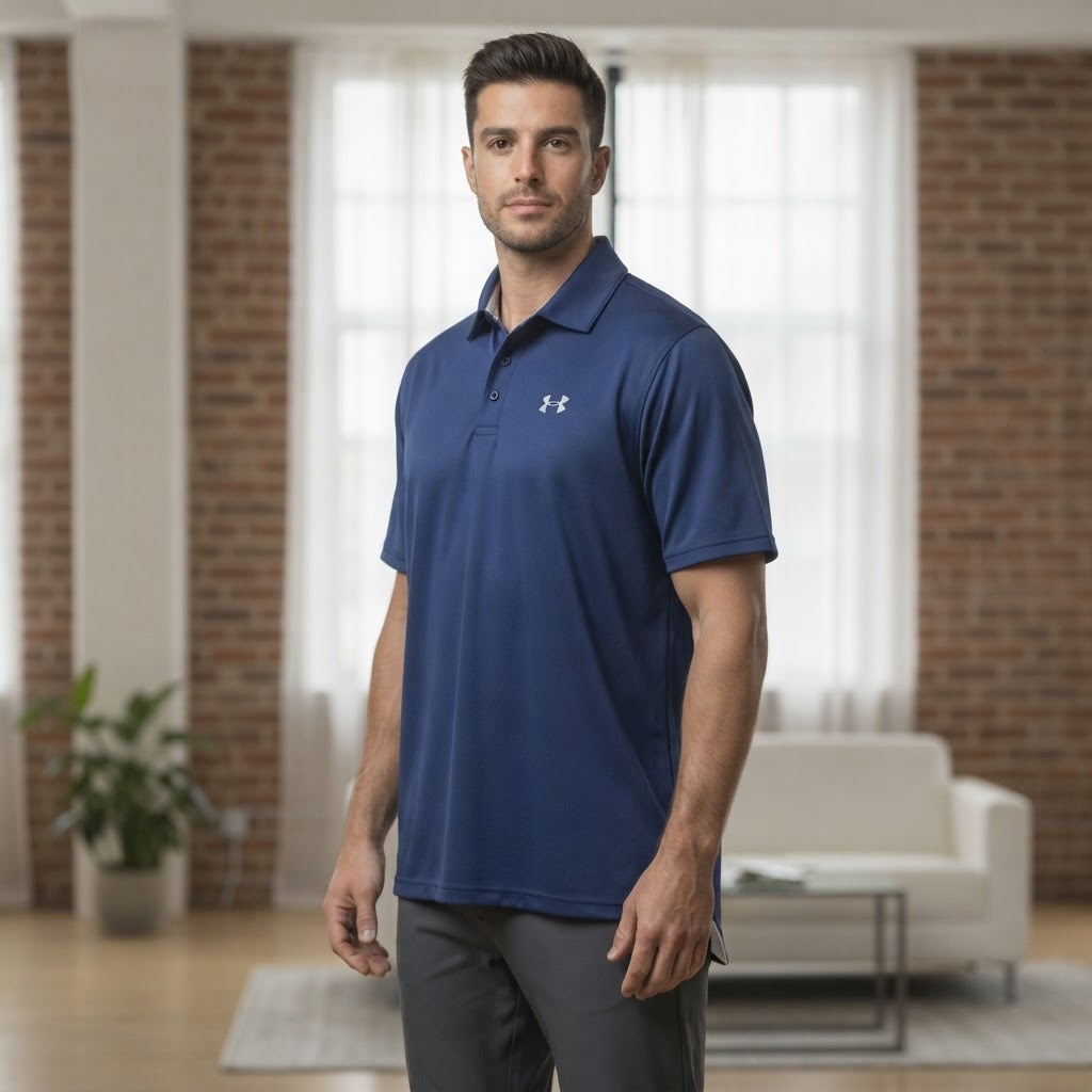Under Armour Under Armour Royal Blue HeatGear Performance Po