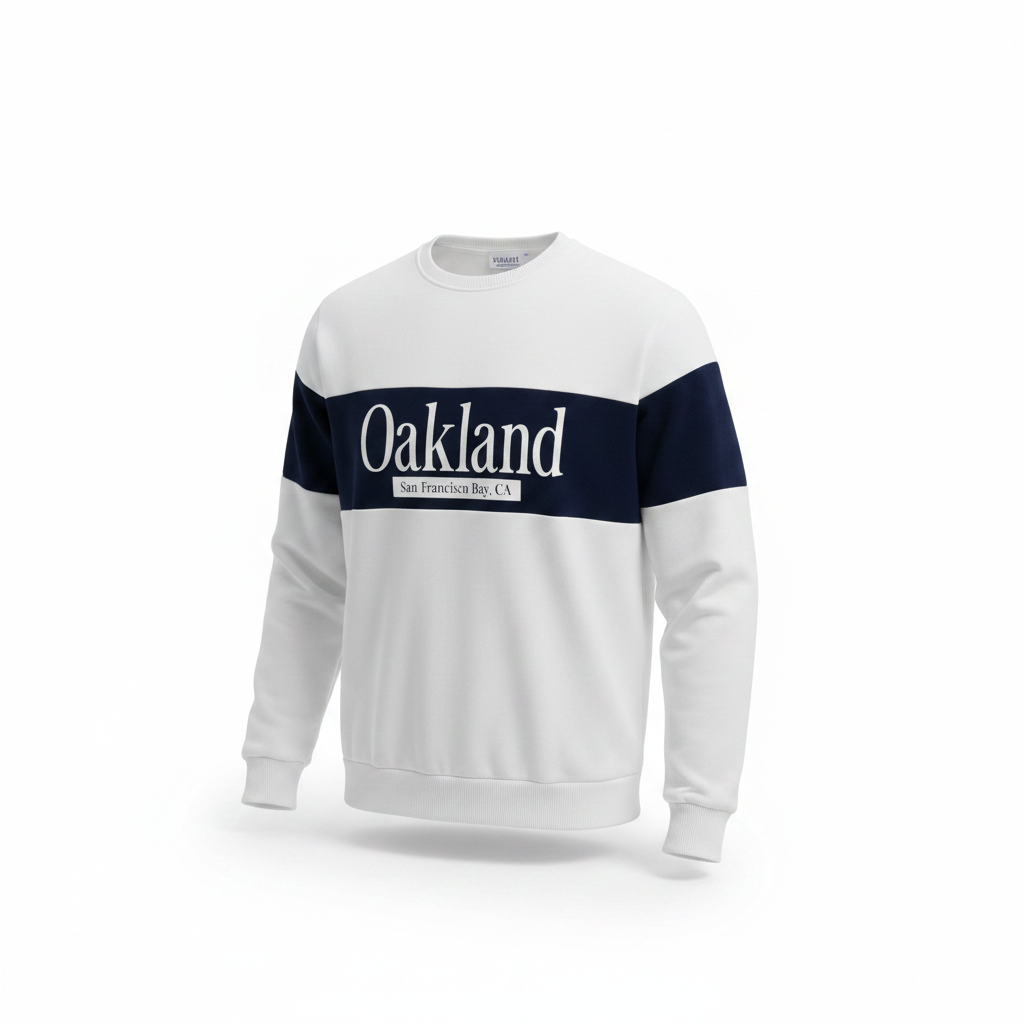 Vintage Oakland California Graphic Crewneck Sweatshirt