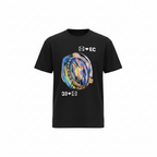 Esmara Women's Cotton Lidl Graphic T-Shirt Black Loose Fit