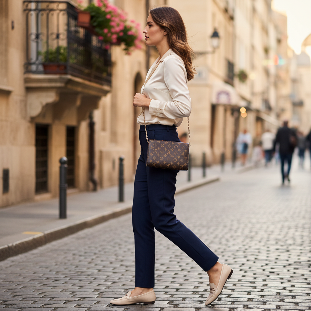Louis Vuitton Monogram Chain Crossbody Bag