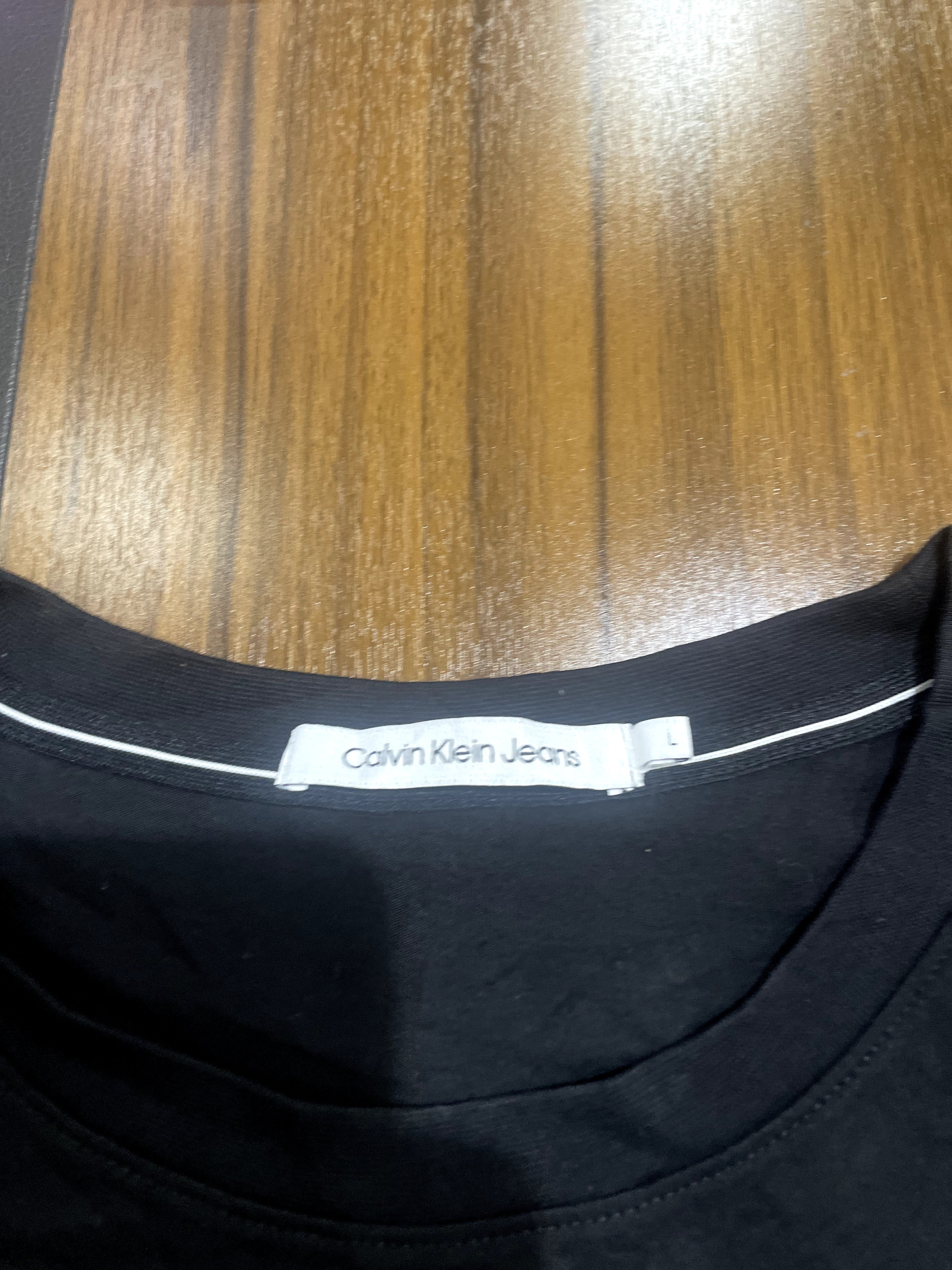 Calvin Klein Jeans Black Short Sleeve Crew Neck T-Shirt with