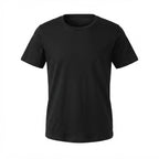 LIVERGY Men's Black Essential Round Neck Undershirt