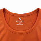 Athlux Women's Orange Performance Activewear Tee - M