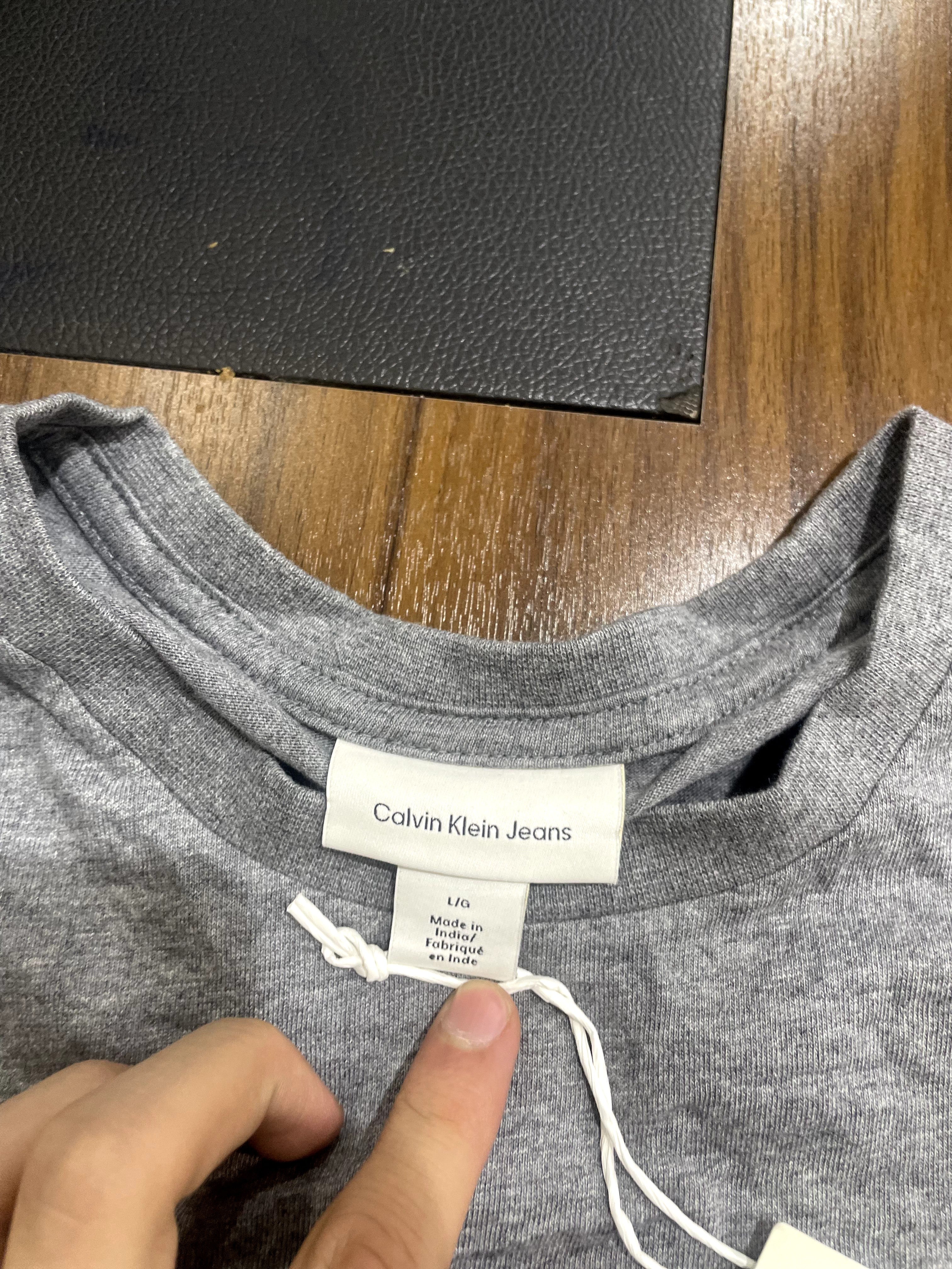 Calvin Klein Jeans Calvin Klein Jeans Heather Grey Graphic T