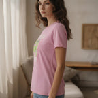 DECJUBA DECJUBA Bubblegum Pink Fresh Margaritas Graphic T-Sh