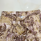 Rockmans Women's Tropical Leaf Print Wide Leg Pants Size 12