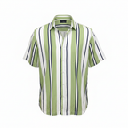 Splash Men's Striped Short Sleeve Button-Down Shirt XL