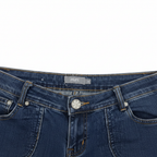 Max Women's Dark Blue Flare Leg Denim Jeans