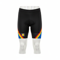Esmara Women's Black Cycling Shorts with Color Accents - M