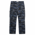 MADDOX Men's Blue Camouflage Cargo Pants - Size W36