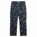 MADDOX Men's Blue Camouflage Cargo Pants - Size W36