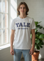 Yale University Heather Ash Grey Yale University Graphic You