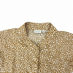 Name It Girls Mustard Heart Print Jumpsuit Size 12Y