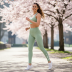 Esmara Women's Green U.S. Grand Polo Leggings - Size L