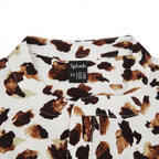 Splash Women's White Animal Print Long-Sleeve Blouse