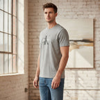 Calvin Klein Jeans Calvin Klein Jeans Heather Grey Graphic T